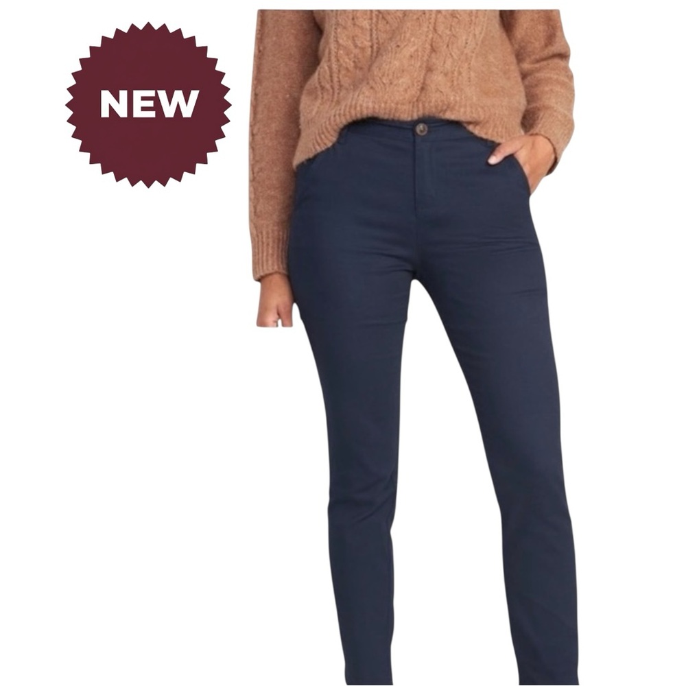 Old Navy Women's High-Waisted Wow Skinny Pants Blue 16